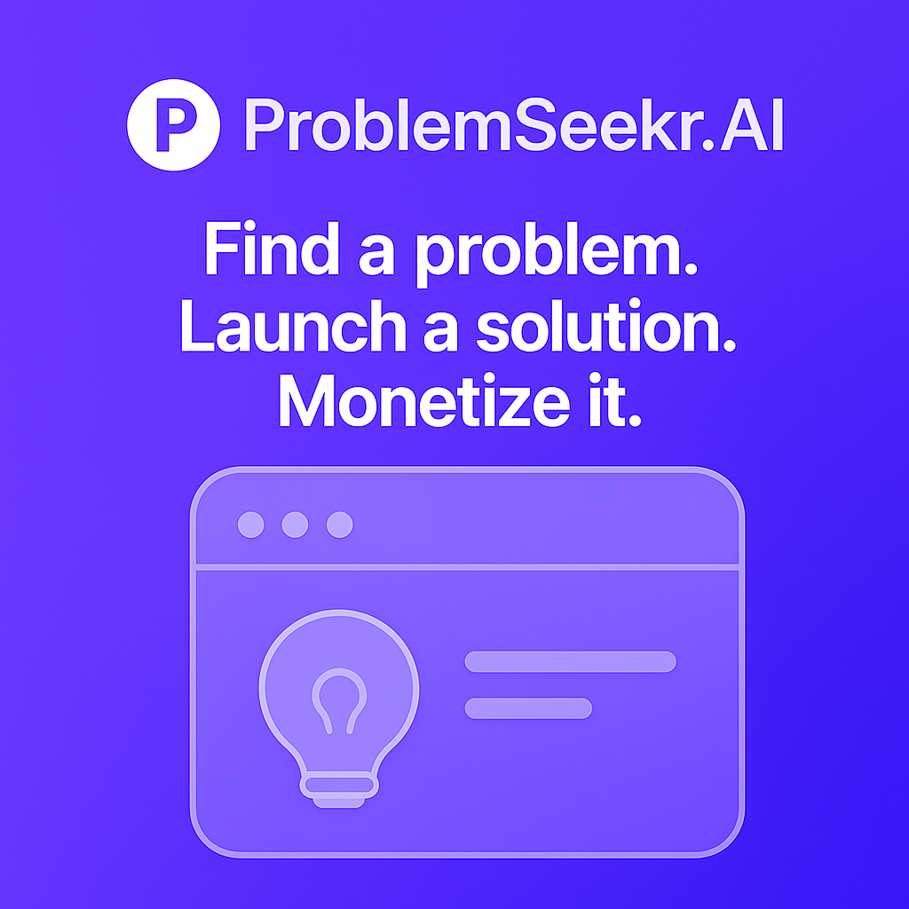 ProblemSeekr.AI Screenshot